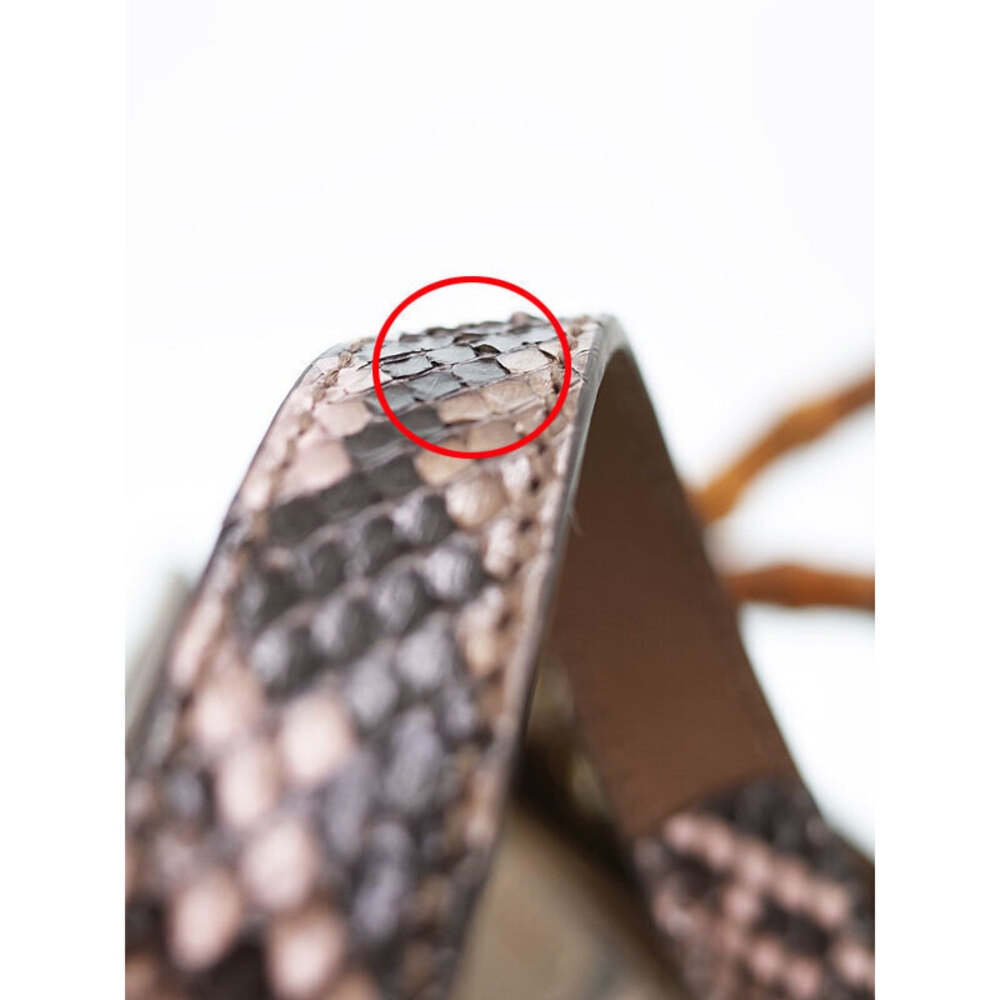 Gucci Python Bamboo Shopper Tote Bag - image 7